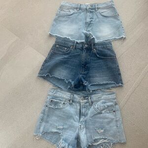 Bundle of 3 Jean shorts by BDG size 26